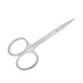Precision stainless steel beauty scissors with straight blades for eyebrow and nose hair trimming - Normal Specification