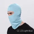 Light blue outdoor cycling balaclava in CC-23 shade with high-elastic windproof fabric - Light Blue