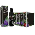 Lavender essential oil 10ml with dropper bottle and matching black floral packaging box - RH-33 New Lavender / 10ml