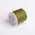 72# grass green jewelry cord for handmade DIY weaving and Chinese knot projects - Light Army Green No.09 / A-Line/30 Meters