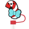 Wiederverwendbare 10mm Zuckerstangen Strohhalmabdeckung mit Schleife für Weihnachten - 05-Zuckerstange