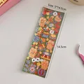 Laser glitter circus beer sticker voor DIY planners 5x14,5cm scrapbooking materiaal - 9# Circus Serie
