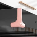 Pink silicone child safety drawer lock with cartoon dinosaur design for corner protection - Dinosaur-Pink