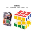 Classic 3x3x3 rounded magic cube toy in blister packaging for educational logic puzzles - 3x3 Rounded Style (A168-2) / Colorful