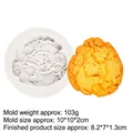 3D-Toast Gebäck Silikonform für DIY-Kerzen und Seife mit Größenangaben - 2# Grau-A643