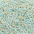 3mm bicolor gradient glass seed beads in light blue and orange for DIY jewelry - 3mm 5g/Pack / Lake Blue Apricot Gradient