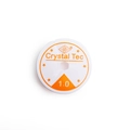 Hilo elástico transparente Crystal Tec de 1,0 mm para cuentas en carrete blanco y naranja - 1.0mm
