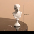 Miniatur Venus von Milo Büste aus weißem Harz für nordische Kunstdekoration - Mini-Venus-Büste