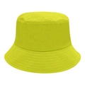 Chapeau bob léger à séchage rapide en jaune vif avec tissu de protection solaire - M (56-58cm) / Jaune Fluorescent