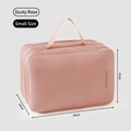 Organisateur de voyage rose sac de compression pour valise avec poignée 34x22x12cm - Petit / Rose Poudré