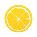 Charm tranche de citron 3D pour sacs de plage EVA, accessoire décoratif en silicone - Grand citron 1117-02