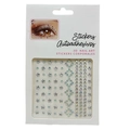 Pegatinas 3D holográficas de diamantes corazón y estrella para decorar cara y uñas DIY - Estrella de cinco puntas