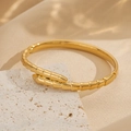 2006 Gold Rattlesnake Bracelet