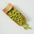 Artificial green raisins in a bamboo spoon with realistic textures and vivid colors - Green Raisins (500g)