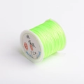 72# fluorescent green jewelry cord roll for DIY handmade Chinese knot weaving - Fluorescent Green No.12 / Line B / 16 Meters