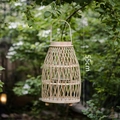 Lanterna in bambù da 55cm intrecciata a mano per decorazione di esterni e giardini - Lanterna in Bambù Intrecciato Grande / 26*55cm