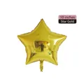 10 inch golden star-shaped aluminum foil balloon for party and wedding decorations - 10-inch Star Gold