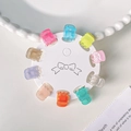 Set di 10 mini mollette per capelli in colori vivaci per bambine e donne - Rettangolare 10 Pezzi