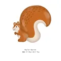Big tail squirrel balloon for woodland jungle party animal theme decorations - Brown Squirrel