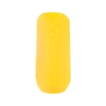 Stretchable bright yellow silicone sleeve for leakproof protection of travel bottles - 1st Gen (Cylindrical) / Yellow