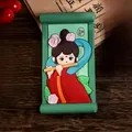 3D Tang Dynasty Yang Guifei figure on ancient scroll style decorative fridge magnet - Yang Guifei Fridge Magnet