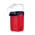 Máquina de palomitas eléctrica compacta en color rojo brillante con cubierta transparente - Enchufe de Reino Unido 220V / Rojo