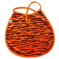 Cute tiger-patterned pet hat in vibrant orange with black stripes for cats and dogs - Small / Tiger Cloak