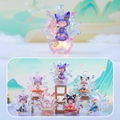 Nine-tailed fox girl series blind box set with 6 regular and 1 hidden glowing figures - -206 Ancient Wisdom Fairy Box 6 / Full Box Set