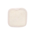 8*8cm Square Beige Edged Loofah Pad (1PC)