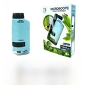 Science Horse portable 60x-120x handheld microscope kit for kids in light blue with box - SD225 English Edition / Blue