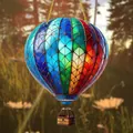Colorful hot air balloon suncatcher made of stained acrylic for home garden decoration - Hot Air Balloon-OPP Bag
