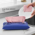 Pink microfiber kitchen cleaning cloths in 20-pack bag for absorbent dish washing - 20 Sheets (22*22cm) / (English Packaging) Pink Bag