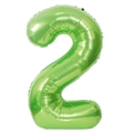 Número 2 Verde fruta