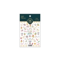 3D embossed nail stickers featuring unicorns, bunnies and fairy tale patterns TS-1734 - Fairy Tale Park (TS-1734)