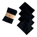 Set of 4 Pieces / Black