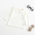 White Peter Pan Collar Top