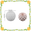 Sferische siliconen mal voor DIY bloempotten met afmetingen 8,4x6,8cm en textuur - Bubbel ronde beker