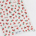 Detalle de pegatinas 5D en relieve TS-528 para uñas con motivos de cerezas y corazones - TS-528 Relieve de cereza