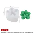 Succulent cactus shaped silicone mold for DIY aromatherapy candles and handmade resin soaps - Succulent Shape ZW-194