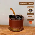 Mini Style-Amber-300ml-Set (Lid+Straw+Sleeve)
