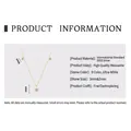 S925 sterling silver star necklace in gold finish with 2mm and 3mm moissanite stones - Octagram Star Gold