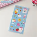 Cute Korean style cartoon puppy stickers in light blue for journaling and decoration - 2# Blue-Cute Nice Dog