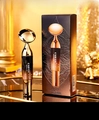 Electric facial massager in black and gold with retail packaging on elegant display - Round Head Massager
