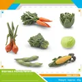 Set van 7 realistische kunstmatige groentemodellen inclusief wortel, maïs en kool - Groente Set (PL127-3412)