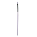 Lippenpinsel mit lila Synthetikborsten und irisierendem Glitzergriff für präzises Make-up - Lippenpinsel / Irisierendes Lila