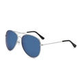 Silver Frame Ice Blue Lens