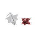 Star-shaped silicone resin mold for DIY jewelry with 3cm crystal pendant dimensions - 3cm Merkaba Star