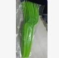 Set of 10 green plastic forks for dinosaur themed children birthday party table decoration - 16Pcs Dinosaur Forks