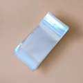 Lote de bolsas OPP transparentes con cierre adhesivo y agujero para colgar joyas - 7*14cm-Con Orificio de Suspensión-Doble Capa 90 Micrones (100 Piezas/Paquete)
