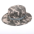 Outdoor digital camouflage boonie hat in grey tactical style with wide sun-protective brim - One Size / ACU Camouflage